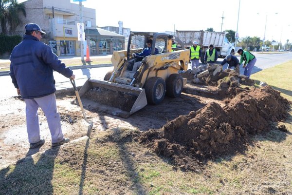 Avanzan las obras de bacheo