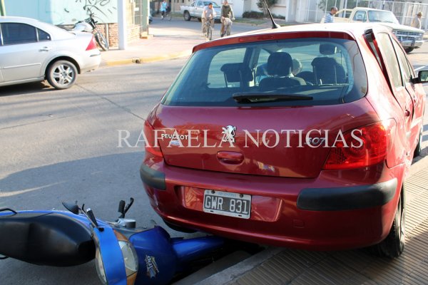 Accidente de tránsito que pudo ser fatídico