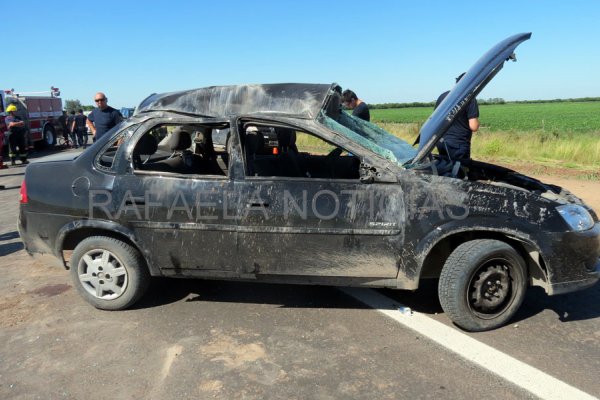 Grave accidente de tránsito en la Ruta 34 en cercanías del  ACA de Susana