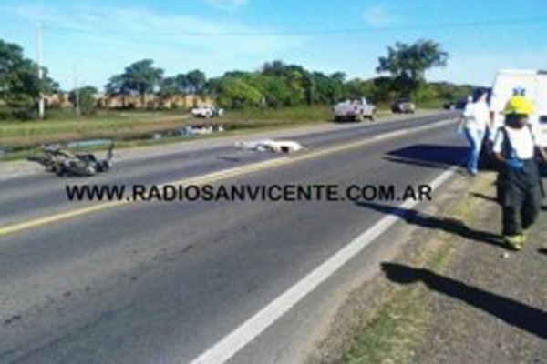 Fatal accidente de tránsito en la Ruta 34