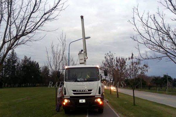 Nuevamente roban cables en la ciclovía