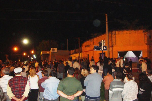 Manifestación por inseguridad