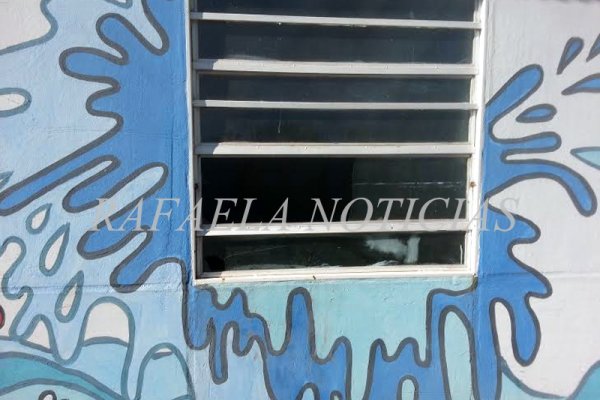 Vandalismo en una pileta Municipal