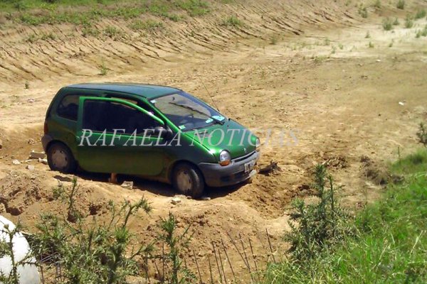 Otro vuelco de un auto en el mismo sector de calle Beltramino