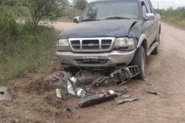 Colonia Aldao: Joven con riesgo de vida tras un accidente