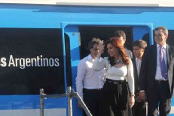 Cristina: "Tener nuevos ferrocarriles es también tener una nueva actitud frente a los trenes”