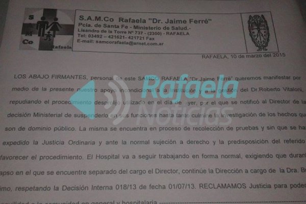 Hospital Jaime Ferré: el día después