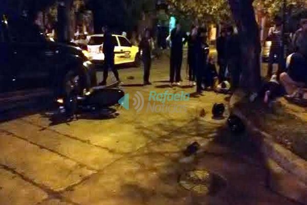 Accidente de tránsito en Acuña y Newbery