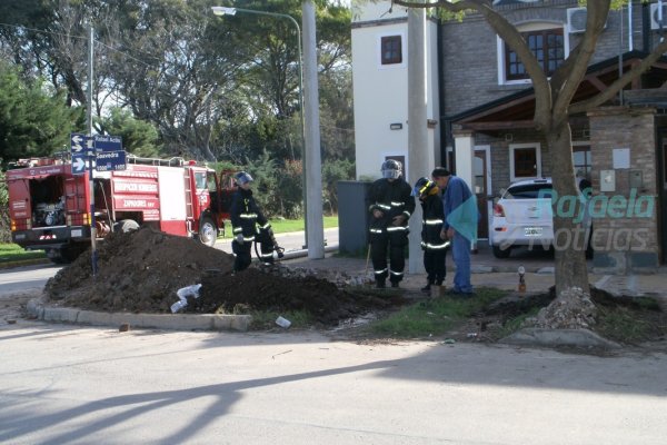 Pérdida de gas en barrio Pizzurno