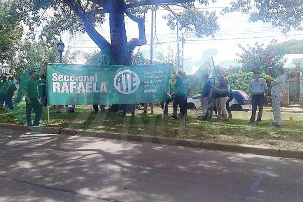 ATE se movilizó frente a servicio de emergencias