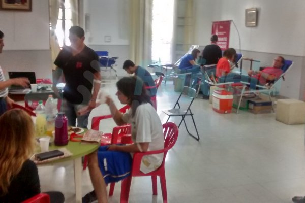 Exitosa Jornada de donación voluntaria de sangre