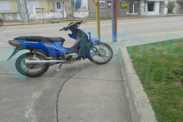 Accidente de tránsito en la intersección de Viamonte y Luis Fanti