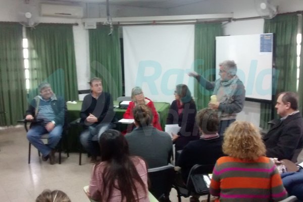 Luis Castellano participó de una actividad de la Maestría de Desarrollo Territorial