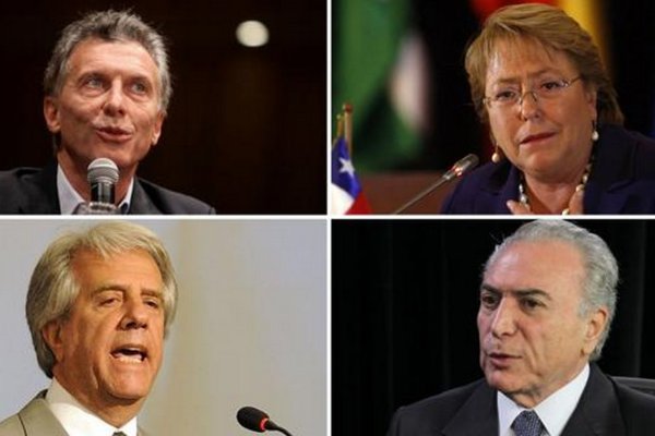 Argentina, Chile, Uruguay y Brasil condenaron la violencia de los últimos días en Venezuela