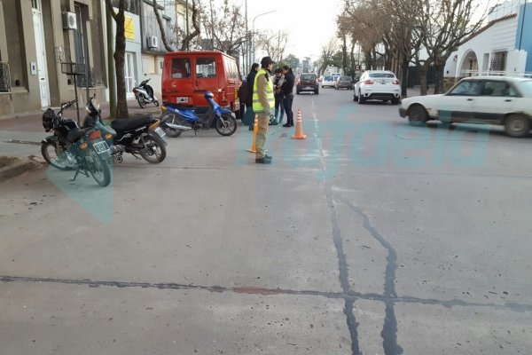 El día comenzó con dos accidentes