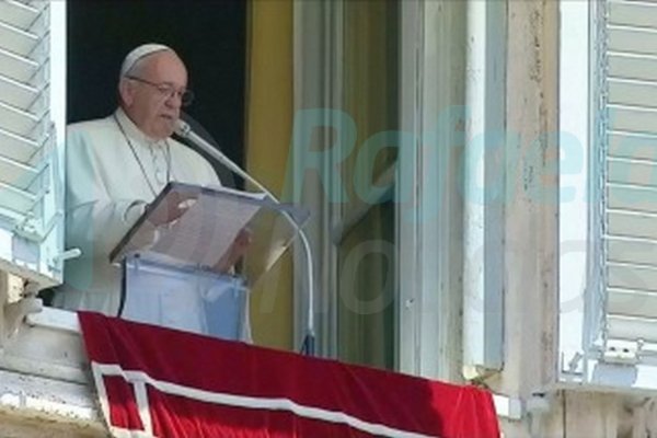 Papa: "Que ningún hombre se atreva a derramar más sangre de un hermano"