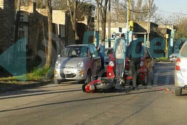 Cuatro accidentes con motociclistas involucradas