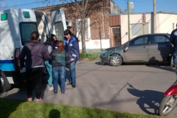 Tres motociclistas lesionados en dos accidentes