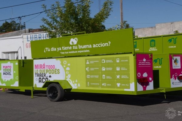 El Punto Verde Móvil estará en el Mora