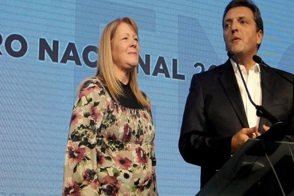 Margarita Stolbizer habló junto a Sergio Massa: "Este es el lugar donde tengo que estar"