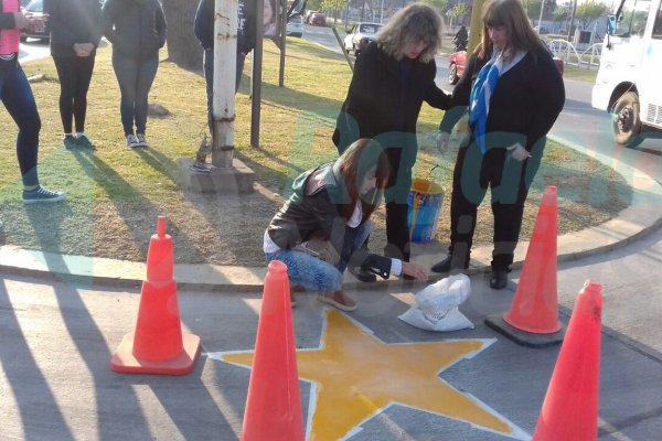 Se pintó la tercera estrella amarilla en la ciudad