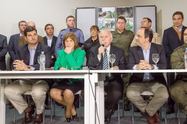 Lifschitz y Bullrich presentaron el operativo de seguridad