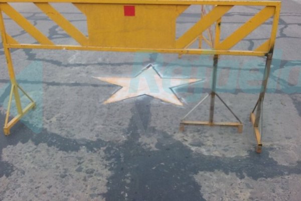 Ya se pintó la cuarta Estrella Amarilla en la ciudad