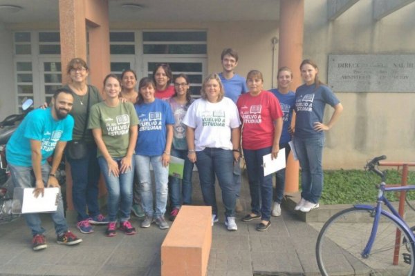 Vuelvo a estudiar, presente en territorio