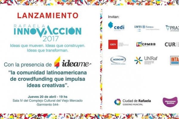 Lanzamiento del concurso de ideas innovadoras "Innovacción" 2017