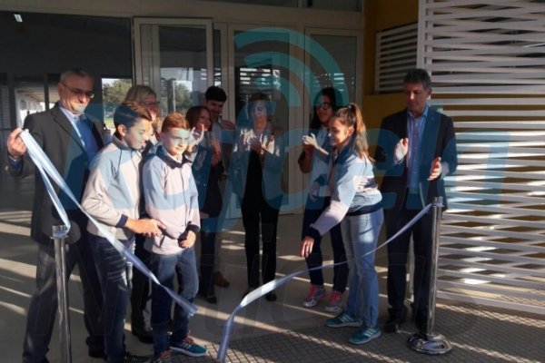 Lehmann: Balagué inauguró el edificio de la Escuela Secundaria N° 564