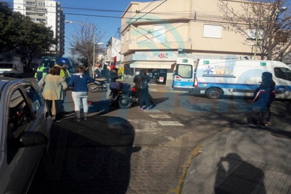 Dos accidentes en la misma esquina con lesionados