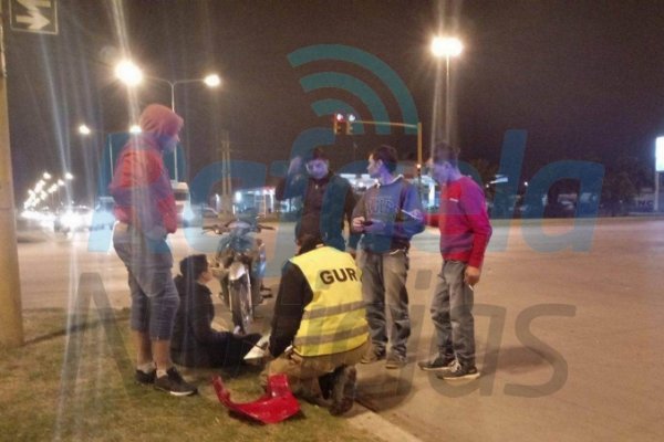 Cuatro accidentes en la tarde - noche del viernes