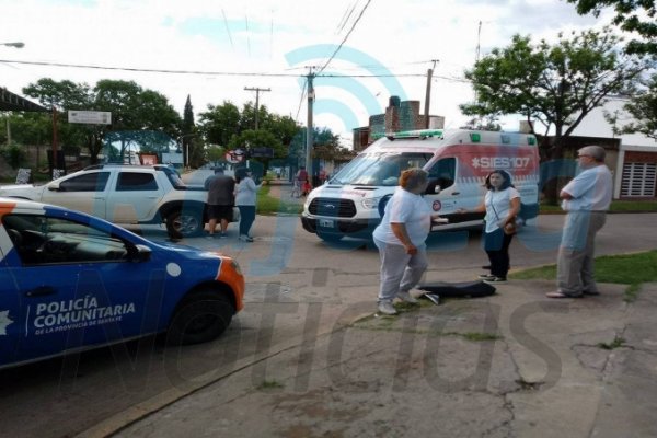 Dos choques de camionetas y motos