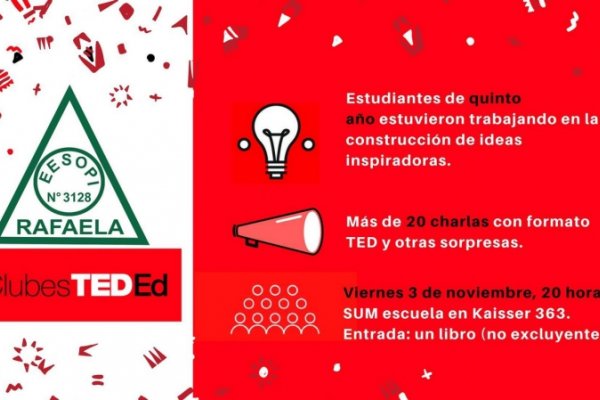 Evento final Club TED-Ed en la escuela 25 de Mayo