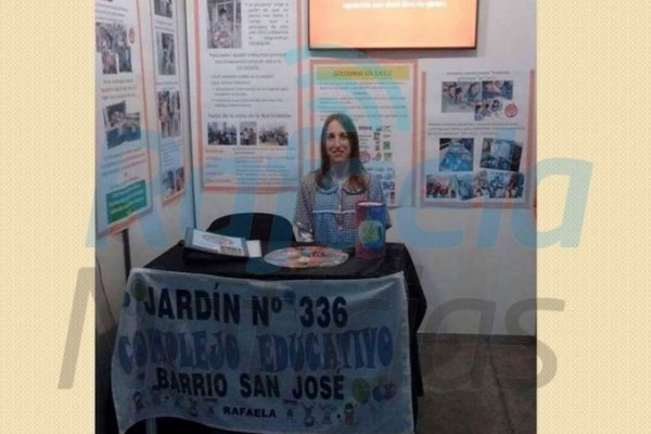 Proyecto de Rafaela en la Feria de Ciencias Nacional