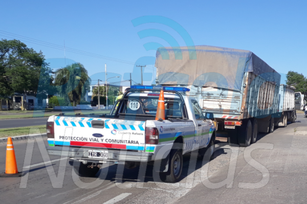 Accidentes de tránsito sobre Luis Fanti