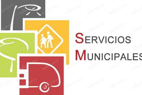 Servicios municipales para esta semana