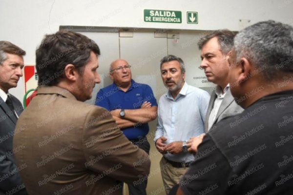 Reunión entre el intendente Castellano y el fiscal Vigo