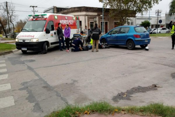 Dos choques en simultáneo en la tarde del jueves