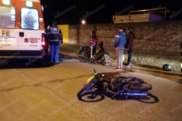 Motociclistas lesionados en accidentes de tránsito