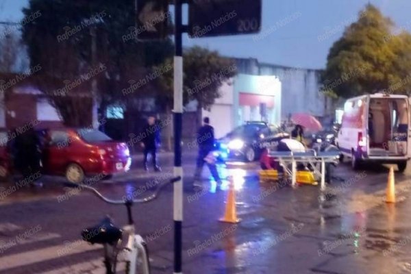 Múltiples accidentes en pocos minutos