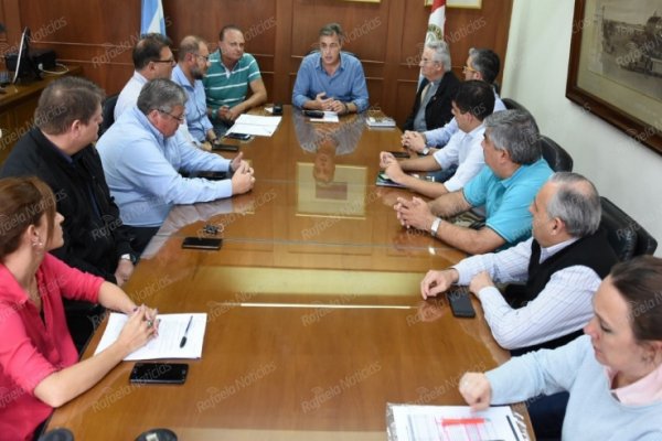 Reunión por la preocupante situación social y laboral en la ciudad