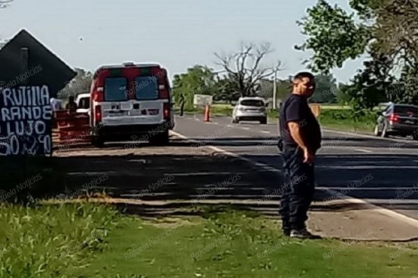 Fatalidad en la Ruta 34: un camión atropelló a un hombre que murió en el acto