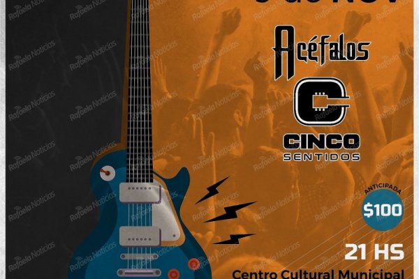 Recital de dos bandas de rock