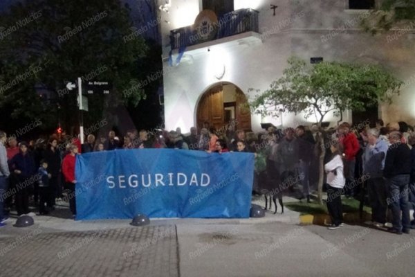 Vecinos de Sunchales marcharon pidiendo seguridad