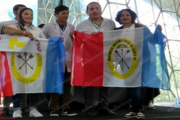 Egusquiza en lo más alto de la Feria de Ciencias del país