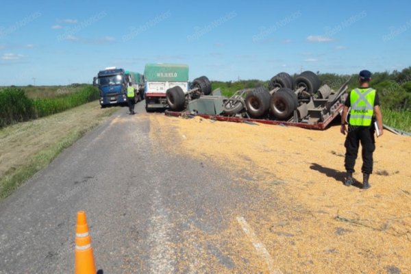 Accidentes de camiones en rutas santafesinas