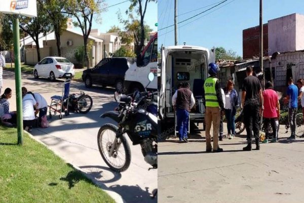 Mañana de domingo accidentada en la ciudad