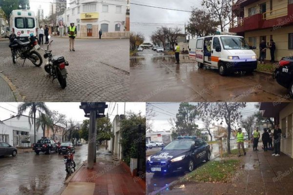 Ola de accidentes de tránsito en el mediodía rafaelino