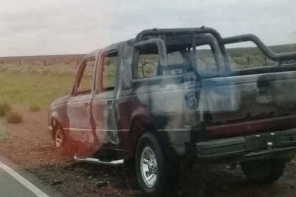 Estación Clucellas: investigan el incendio de una camioneta